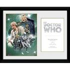 Doctor Who: 5th Doctor Peter Davison (Stampa In Cornice 30x40cm)