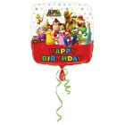 Folieballon Super Mario Bros Happy Birthday