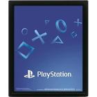 Playstation - Pyramid - Shapes 3D Lenticular Print Framed / Stampa In Cornice