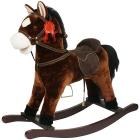 Cavallo a dondolo con suoni - marrone scuro (705100511)
