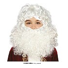 Parrucca E Barba Babbo Natale Bambino In Scatola (48018)