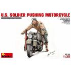 U.S. Soldato in Motocicletta. Scala 1/35 (MA35182)