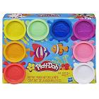 8 Barattoli arcobaleno Play-Doh
