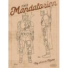 Star Wars: The Mandalorian - Action Figure (Stampa Su Tela 30X40 Cm)