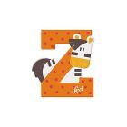 Lettera Z Zebra (83026)