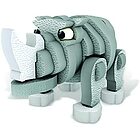 Mad Mat Zoo Series: Rinoceronte Kit Piccolo (Puzzle 3D)