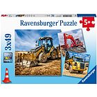 Puzzle 3x49 veicoli cantiere (05032)