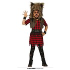 Costume Lupo Ribelle Bambina 10-12 Anni (77032)