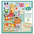 With coloured dots - Small gifts for little ones - Stickers (DJ09044)