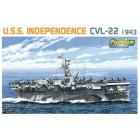  U.S.S. INDEPENDENCE CVL-22 1943 (DR7054) +14