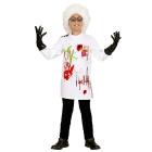 Scienziato Pazzo (Camice Da Laboratorio, Guanti) (128 Cm / 5-7 Years)