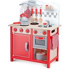 Cucina bon appetit - deluxe rossa in legno (11060)