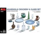 Household Crockery & Glass Set 1/35 (MA35559)