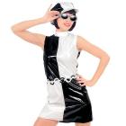 Costume Anni 60/70 M (vestito, cintura, cappello)