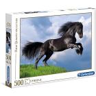 High Quality Collection Puzzle - Cavallo nero - 500 Pezzi (35071)