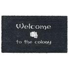 Gothic Welcome To The Colony Doormat