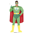 Costume Supereroe Marijuana Adulto 46 - 48  (S) (88081)