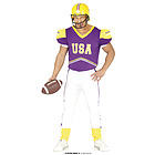 Costume Quarterback Adulto 46 - 48  (S) (88083)