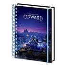 Disney: Onward - Fantasy Skyline A5 Wiro Notebook (Quaderno)
