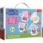 Peppa Pig: Trefl - Puzzle Baby Classic - Lovely Peppa Pig
