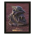 Star Wars The Mandalorian Grogu Poster 3d