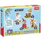 4 Puzzle In 1 - Baby Puzzle: Happy Moomins