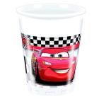 Disney: Cars - Formula Rsn - 8 Bicchieri Plastica 200 Ml