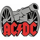 AC/DC Cannon Enamel Pin