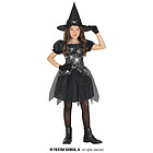 Costume Argento Da Strega Bambina 3-4 Anni (78106)