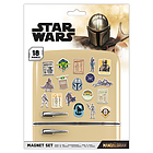 Star Wars: The Mandalorian - Bounty Hunter Magnet Set