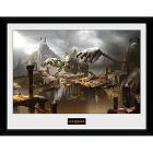 God Of War: Concept Art Canyon (Stampa In Cornice 30x40 Cm)