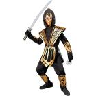 Costume Gold Kombat Ninja (40117) 8-10 anni 