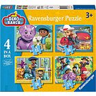 Dino Ranch Puzzle 4 in a box (3120)
