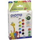Giotto Patplume 10X20G Panetti Colori Classici