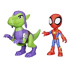 Spidey Con Cattivo Dino Spidey