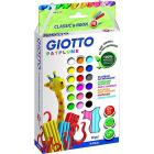 Giotto Patplume 18X20G Panetti Colori Classici+Fluo