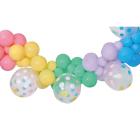 Ghirlanda Palloncini Multicolore Pastello Con Confetti (24907)