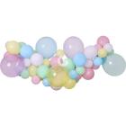 Ghirlanda Palloncini Multicolore Pastello 66 pz (24908)