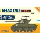 Carro Armato M4A2(76) RED ARMY + MAXIM MACHINE GUN 1/35 (DR9154)