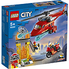 Elicottero antincendio e Auto della polizia - Lego City (60281)
