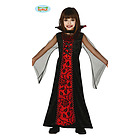 Costume Contessa Vampira Vampiressa Bambina Taglia 3-4 Anni (83154)