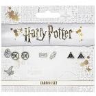 Harry Potter: Stud Earring Set - Platform 9 3/4 / Hedwig & Letter / Deathly Hallows (Set 3 Orecchini)
