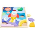 Puzzle Astronave In Legno (HXY42)