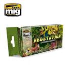 Vegetation Diorama Color Set 7176