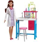 Laboratorio di Scienze con Piano di Lavoro Ampolle Provette e Accessori (Barbie non inclusa)(FJB28 )