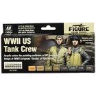 WWII Us Tank Crew Color Set 70186