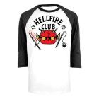 Stranger Things - Loose Tee - Hellfire Club 3/4 (T-Shirt M)