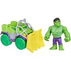 Marvel Spidey and his amazing friends Hulk con Smash Truck