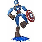 Captain America Bend And Flex - personaggi snodabili 15 cm (E7869)