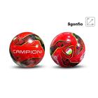 Pallone Cuoio Calcio Rossonero (sgonfio)